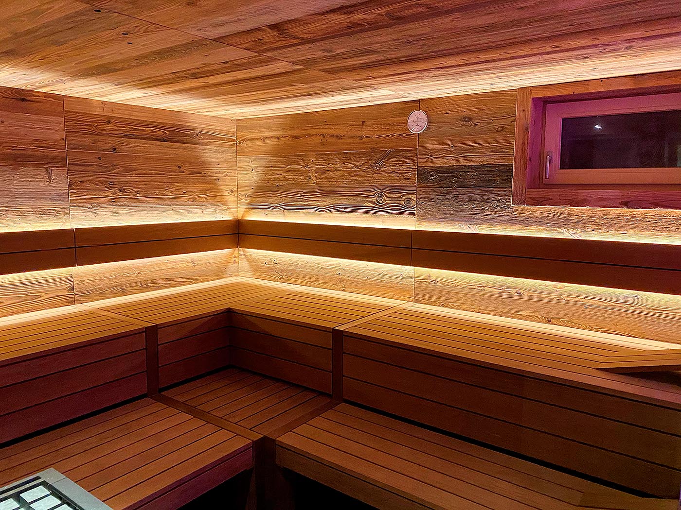 Altholz Design Sauna corso 4 | corso saunamanufaktur