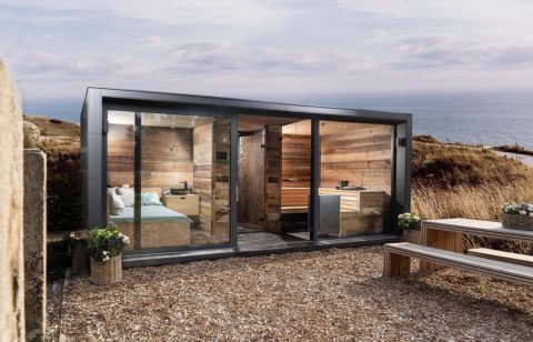 Design Aussensauna corso CHALET 3 b | corso saunamanufaktur