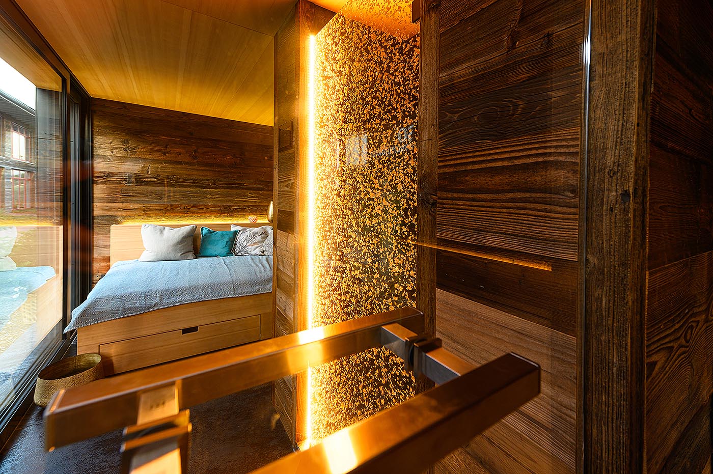Design Aussensauna corso CHALET 7 | corso saunamanufaktur