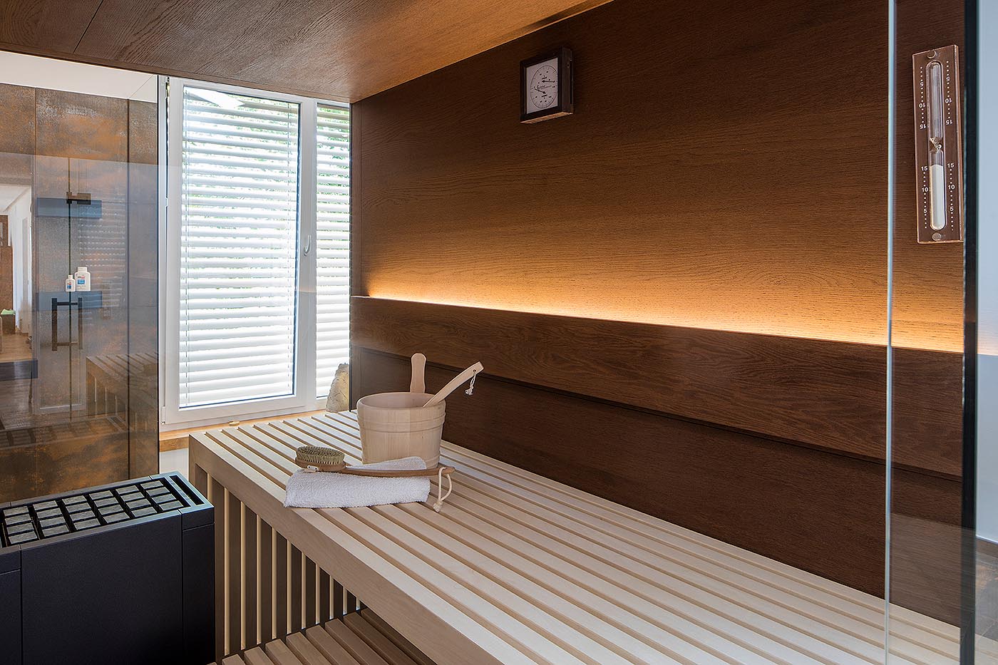 Design Sauna Premium nach Mass corso 4 | corso saunamanufaktur