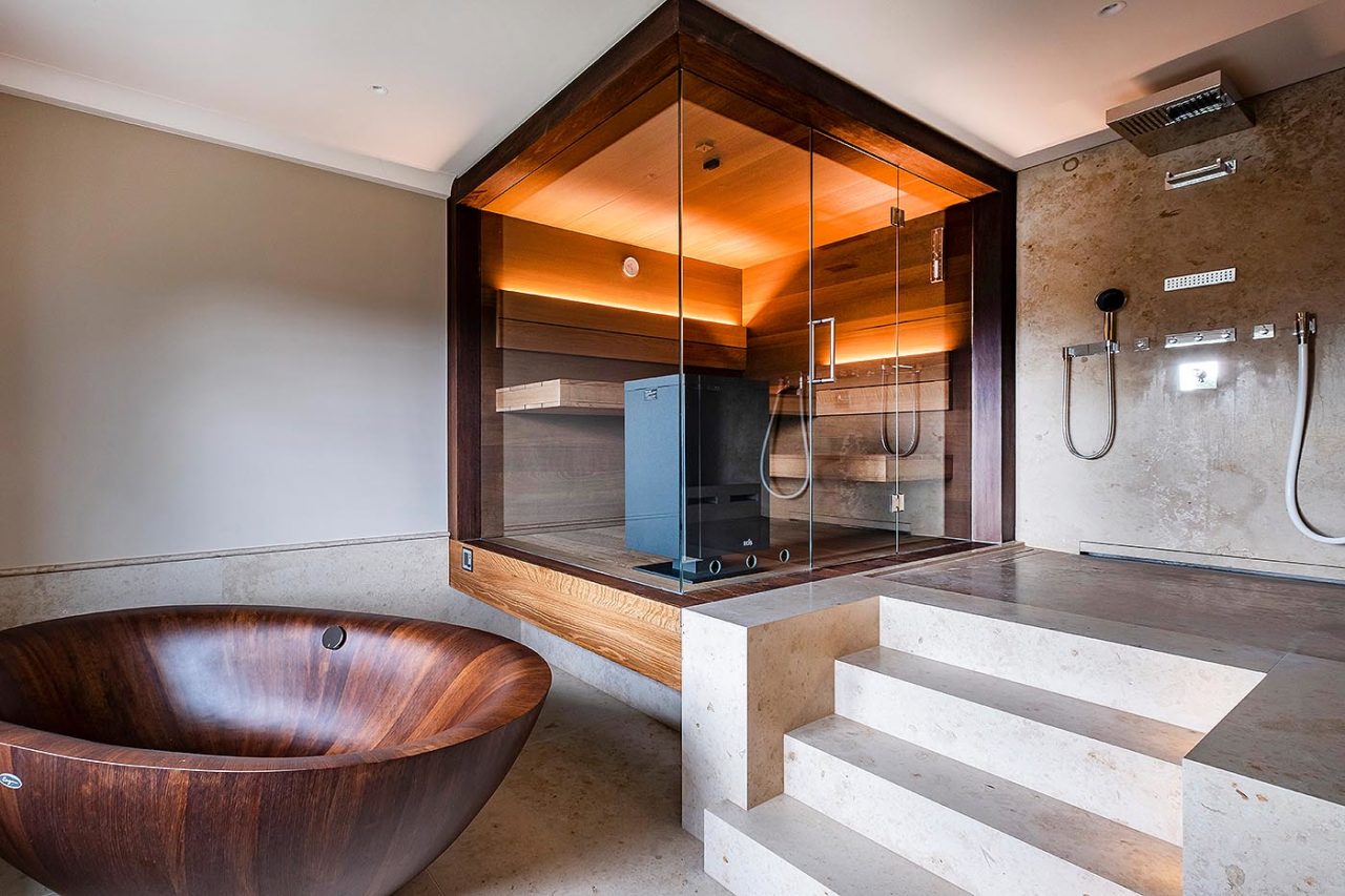 Luxus sauna nimbus corso 4 | corso saunamanufaktur