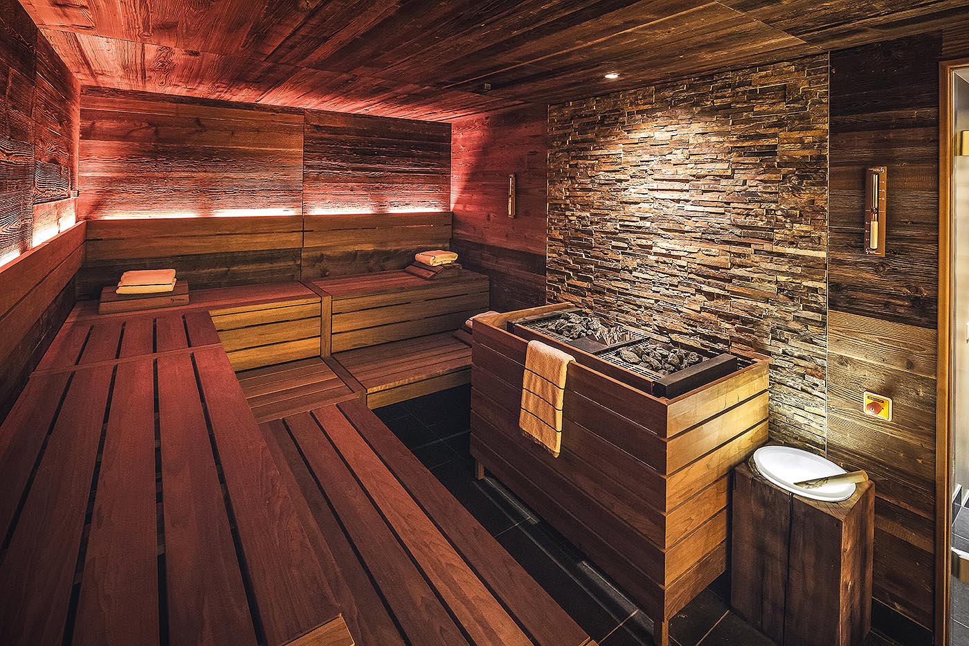 Sauna für SPA Hotel VierJahreszeiten Hamburg corso 2 | corso saunamanufaktur