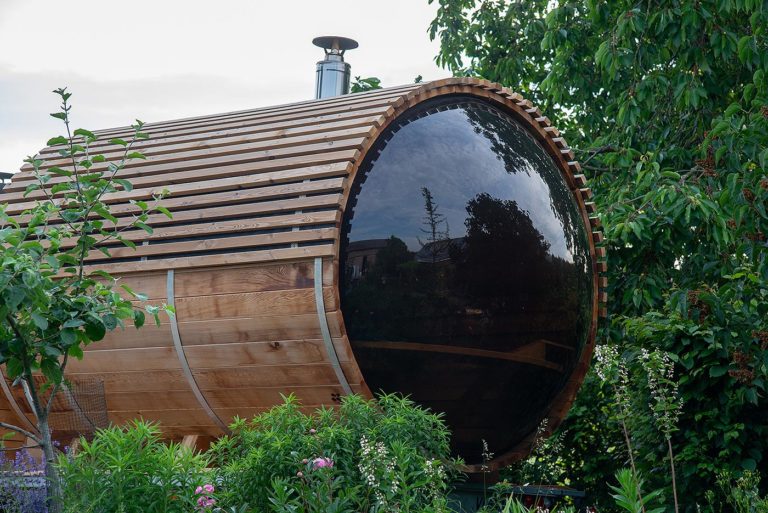 Sauna Mieten für Garten, See & Co. inkl. Badezuber, BBQ…