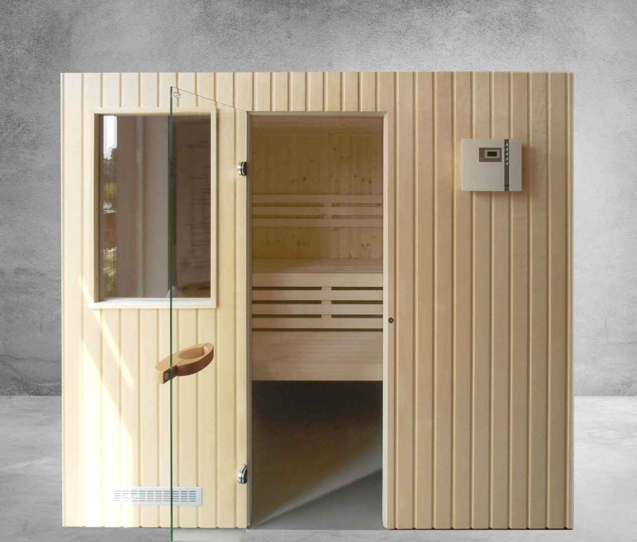 sauna kaufen nordlicht nach mass | corso saunamanufaktur