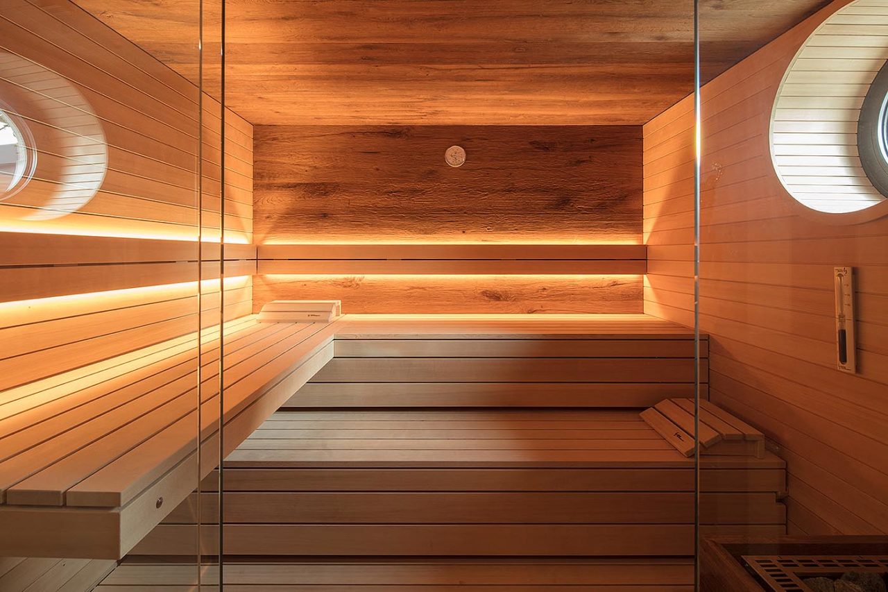 sauna zuhause glasfront hemlock corso 4 | corso saunamanufaktur