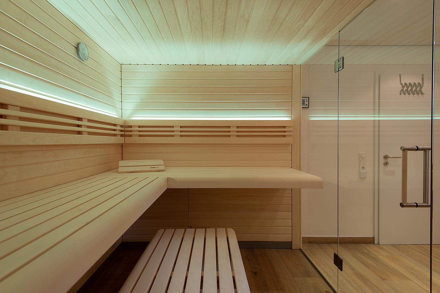 Innen 2 sauna zuhause hell corso 29 | corso saunamanufaktur