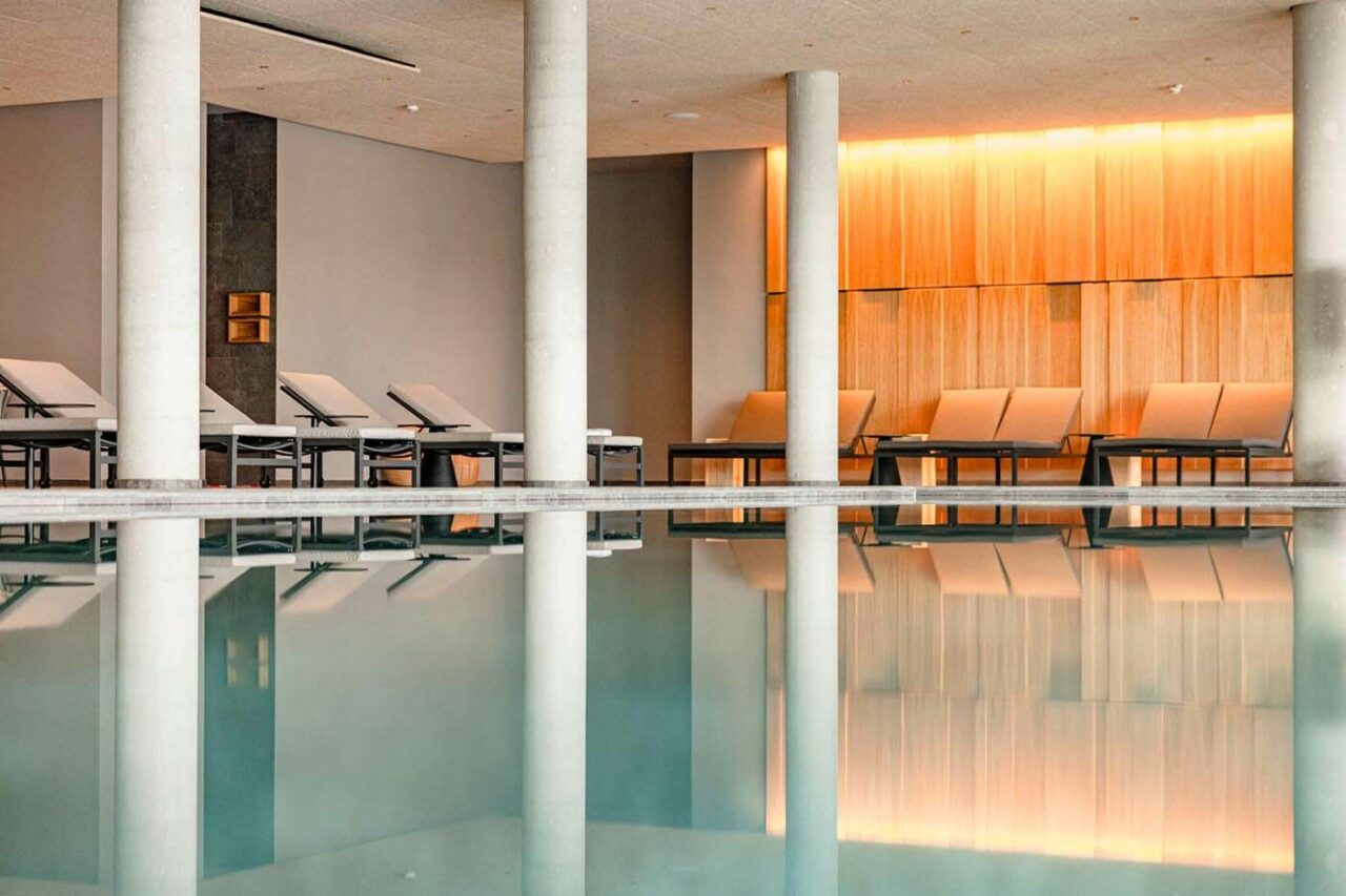 hotel saunabau pool | corso saunamanufaktur