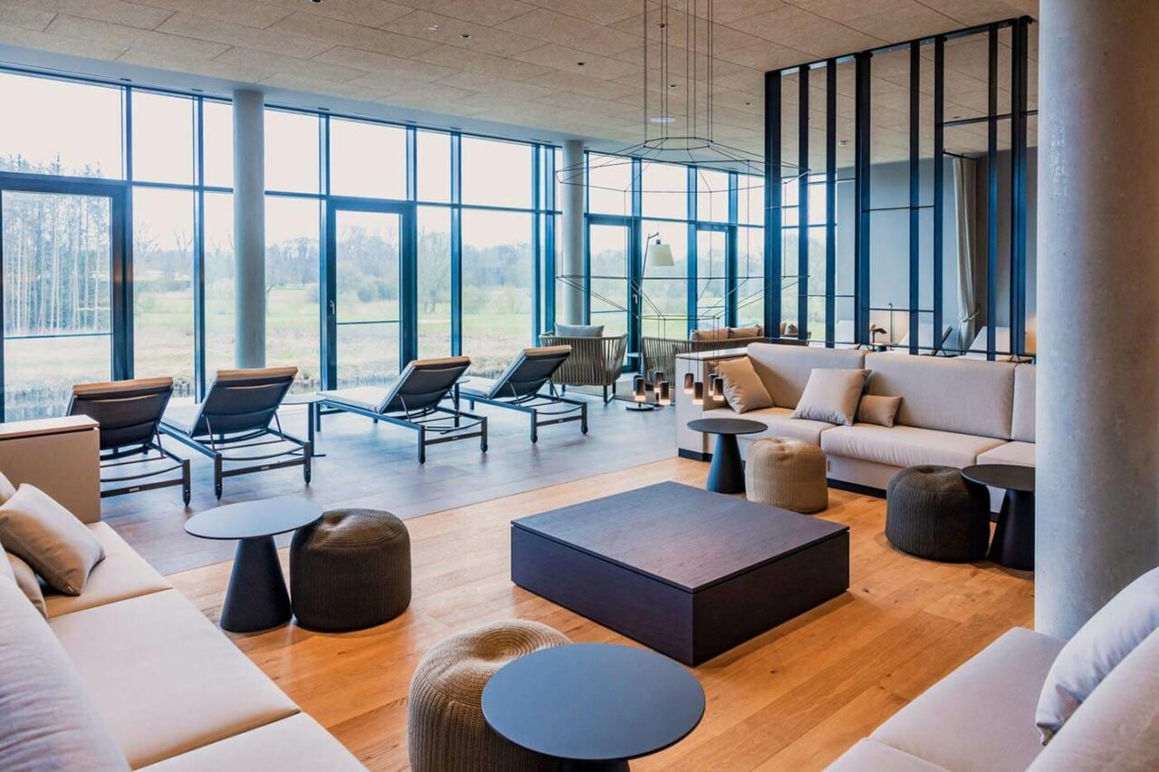 hotel saunabau wellnessbereich ruheraum 3 | corso saunamanufaktur