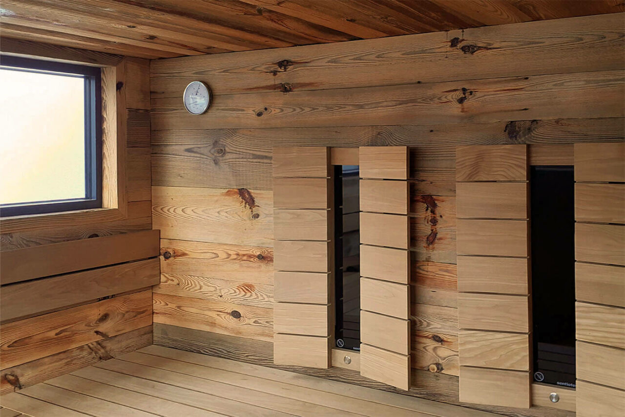 aussensauna innenhof 7 | corso saunamanufaktur