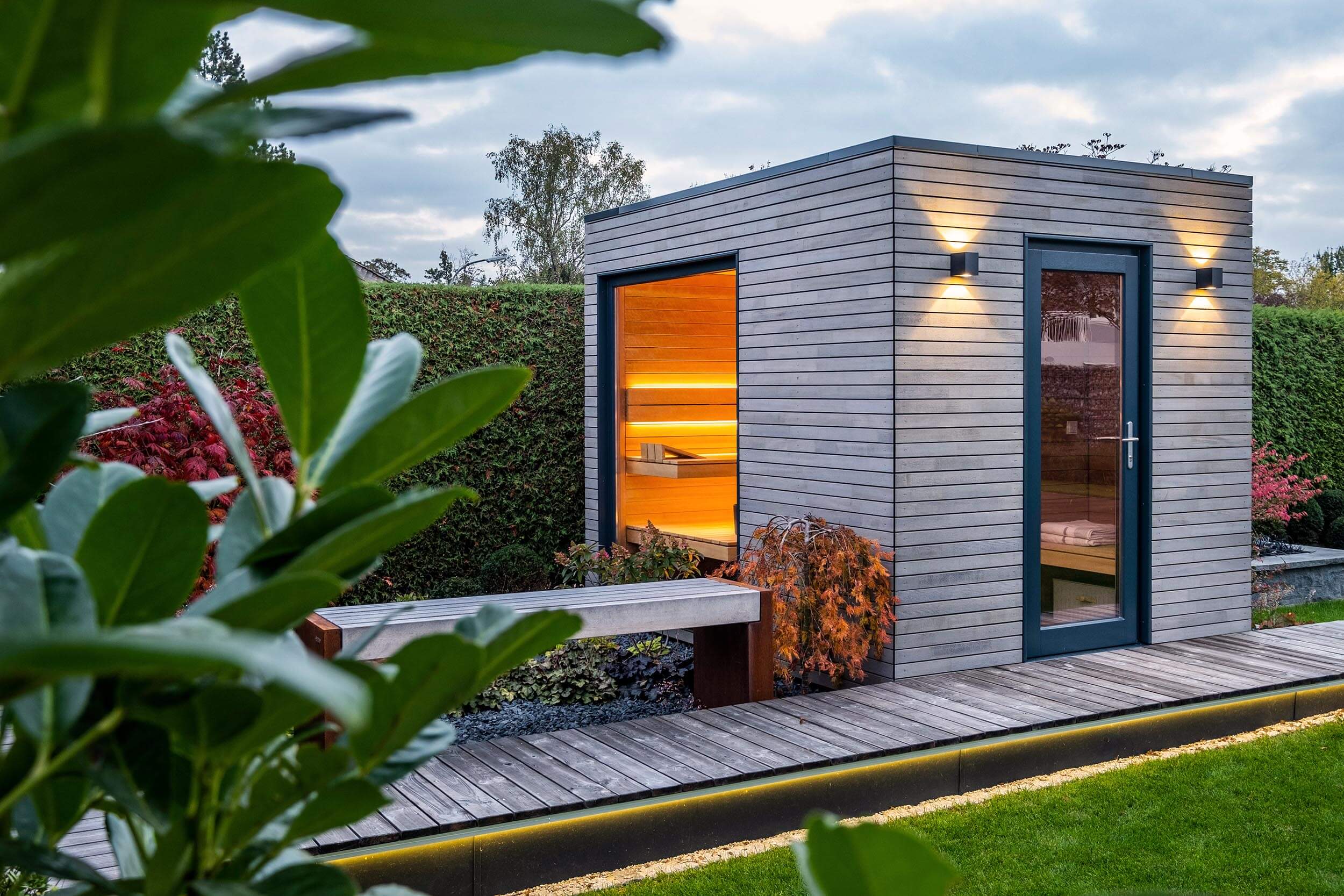 Gartensauna mit Vorraum | Tipps | direkt vom Hersteller