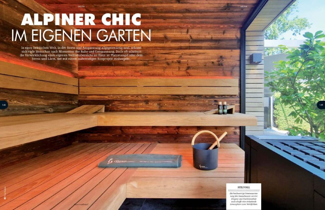 Luxus Gartensauna Dusche Daybed Doppelseiten Querformat web pdf Luxus Gartensauna Dusche Daybed Doppelseiten Querformat web pdf | corso saunamanufaktur