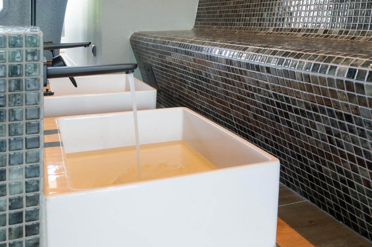 corso Profisauna KonnexInn 7 Kneipp-Becken im Wellnessbereich SPA Hotel KonnexInn Nordhorn